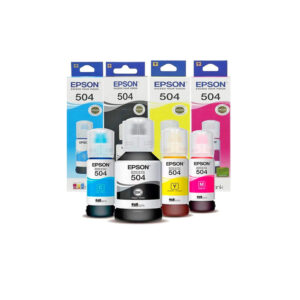 504 KIT ORIGINAL Botellas de Tinta Original Epson 504 T504 | EcoTank L4150 L4160 L4260 L6171
