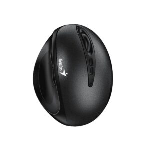 Mouse Ergonómico Genius Ergo 8300s Negro Silencioso 1600 Dpi