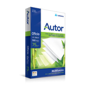 Resma Papel Oficio 75g Autor Ledesma x 500 Hojas - Formato Legal