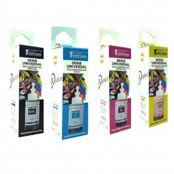 Botellas de Tinta para Sublimar Alternativa para Epson | 100ml