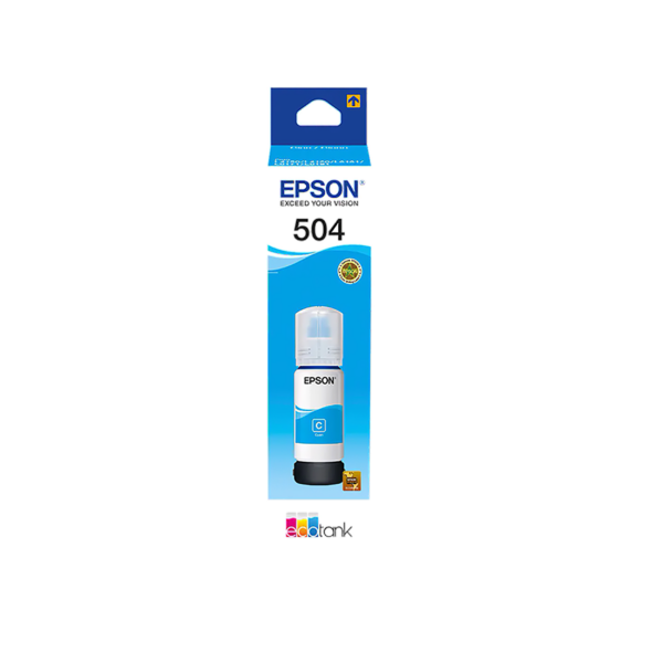 Botellas de Tinta Original Epson 504 T504 | EcoTank L4150 L4160 L4260 L6171