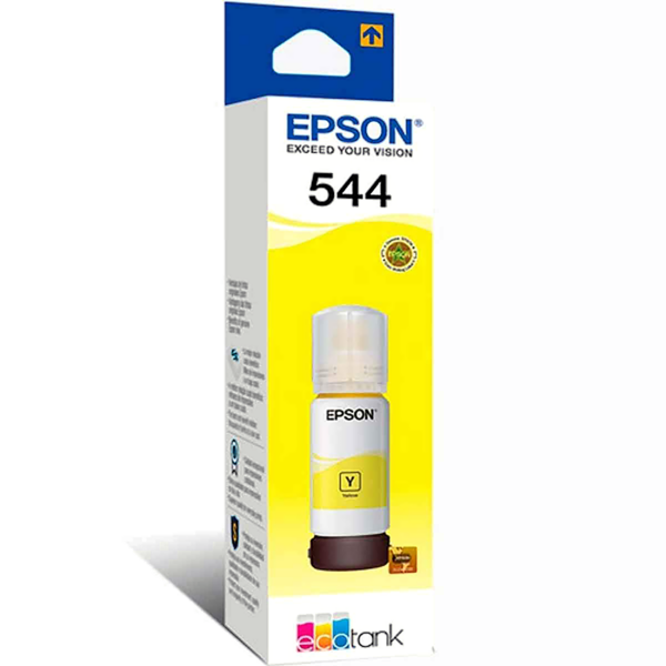 Botellas de Tinta Original Epson 544 T544 | EcoTank L3110 L3150 L3210 L3250