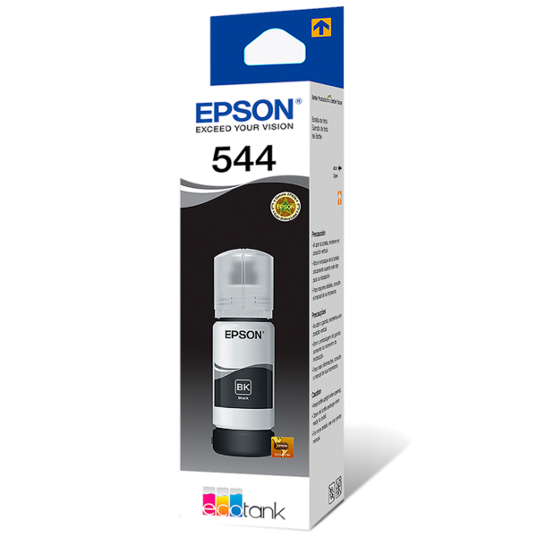 Botellas de Tinta Original Epson 544 T544 | EcoTank L3110 L3150 L3210 L3250