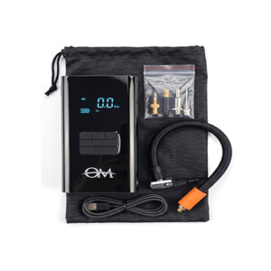 Inflador Eléctrico Portátil Compresor Digital y Power Bank + Luz Led