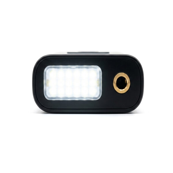 Inflador Eléctrico Portátil Compresor Digital y Power Bank + Luz Led