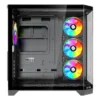 Gabinete Raptor Eclypse TG x2 Mid-Tower RGB Fan x4 -4 Gabinete Raptor Eclypse Tg X2 Mid-Tower Rgb Fan X4