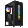 Gabinete Raptor Vortex TG Mid-Tower RGB Back Fan x1 + Led