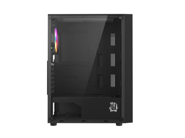 Gabinete Raptor Vortex TG Mid-Tower RGB Back Fan x1 + Led