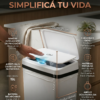 Tacho de Basura Automático Inteligente 15L con Sensor Recargable USB C