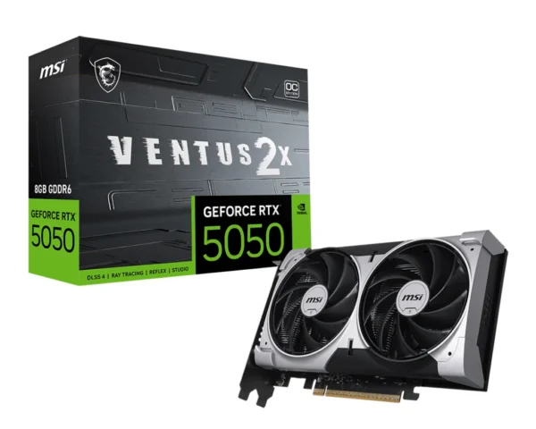 VGA MSI GeForce RTX 5050 8G VENTUS 2X
