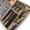 Set de Cuchillos de Cocina Profesional de Acero Inoxidable - Juego de 6 Piezas con Tijera y Pelador