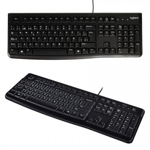 k120-02 Teclado Logitech K120 Negro
