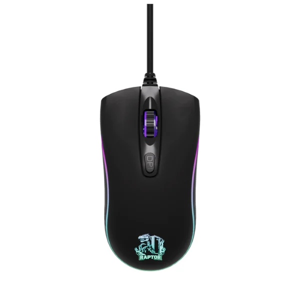 Mouse Gamer Raptor Storm Grip 4 botones 3600 dpi